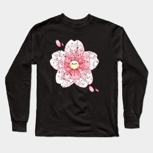 Sakura Kittens Long Sleeve T-Shirt